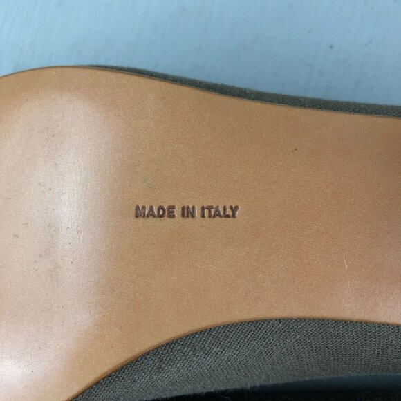 Salvatore Ferragamo Boutique NWOT Women's Size 8.5B Vara Brown Block Heel Pumps - Picture 14 of 16